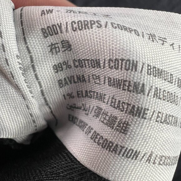 Abercrombie Fitch Jeans Womens 28x27* 90s Straight High Rise Black Denim Tag 27S - Picture 8 of 16